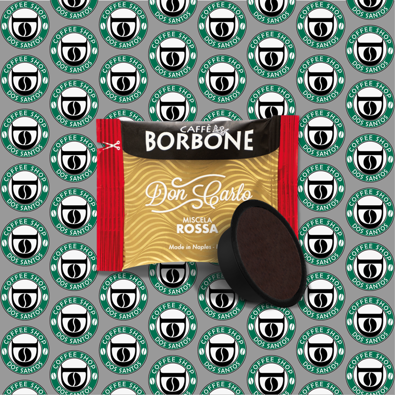 Capsula A Modo Mio Borbone Don Carlo Rossa da 50 a 200 Pz