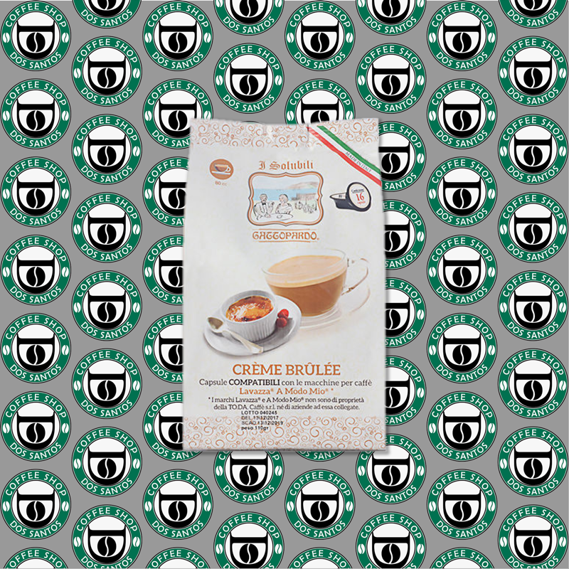 Capsula A Modo Mio Toda/Gattopardo Crème Brulée da 16 a 128 Pz
