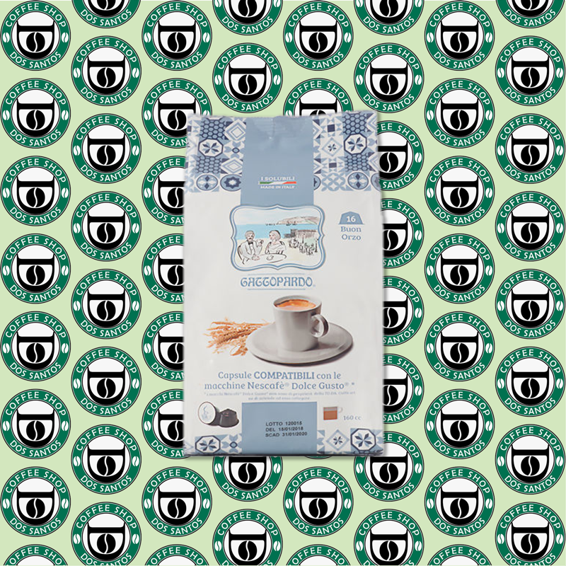 Capsula Dolce Gusto Toda/Gattopardo Orzo 16 e 128 Pz
