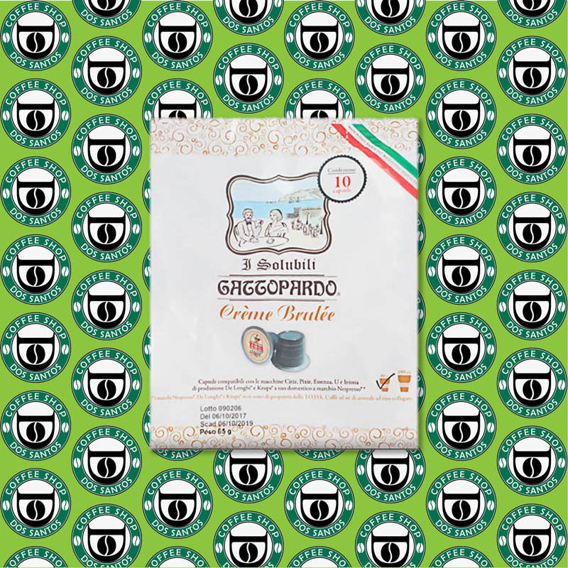 Capsula Nespresso Toda/Gattopardo Creme Brulee da 10 a 80 Pz