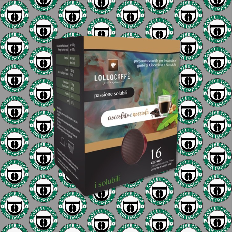 Capsula A Modo Mio Lollo Caffè Cioccolata e Nocciola da 16 a 128 Pz