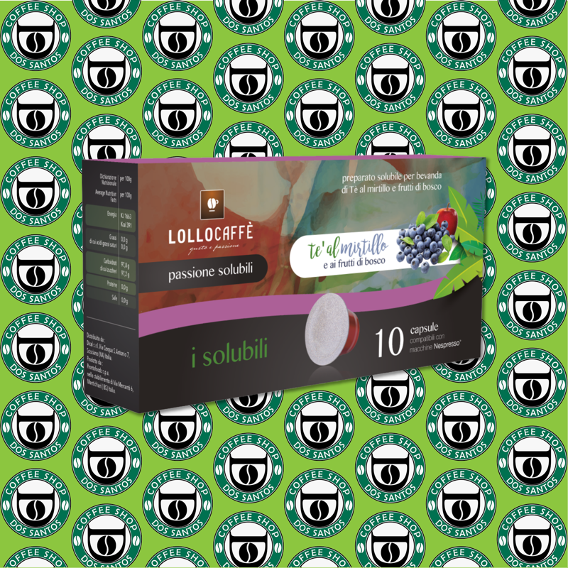 Capsula Nespresso Lollo Mirtillo e Frutti di Bosco da 10 a 60 Pz