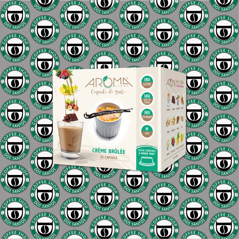 Capsula A Modo Mio Aroma Creme Brulee 30 Pz