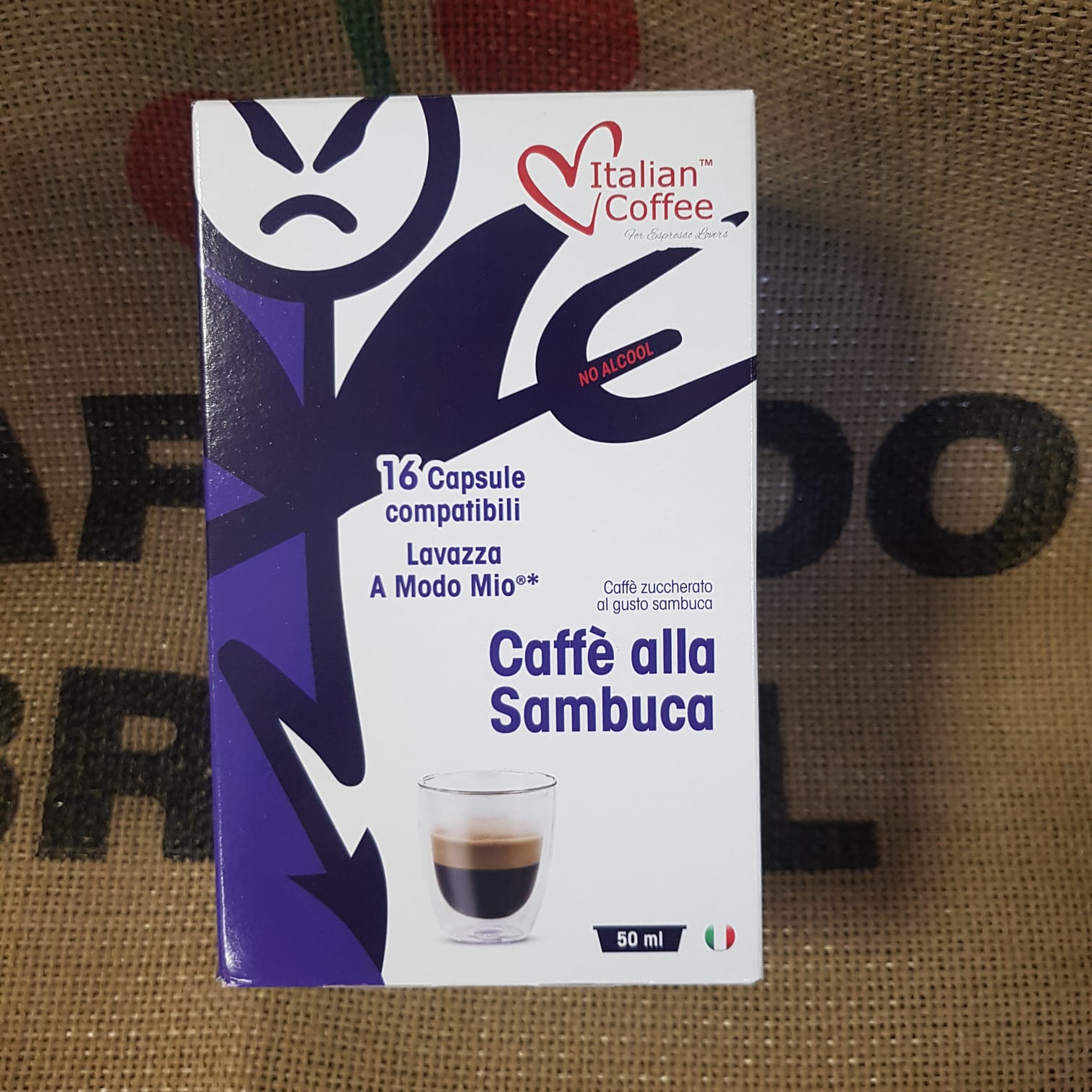 Capsula A Modo Mio Italian Coffee Caffè alla Sambuca