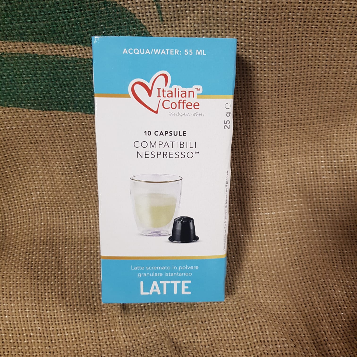 nespresso italian coffee latte