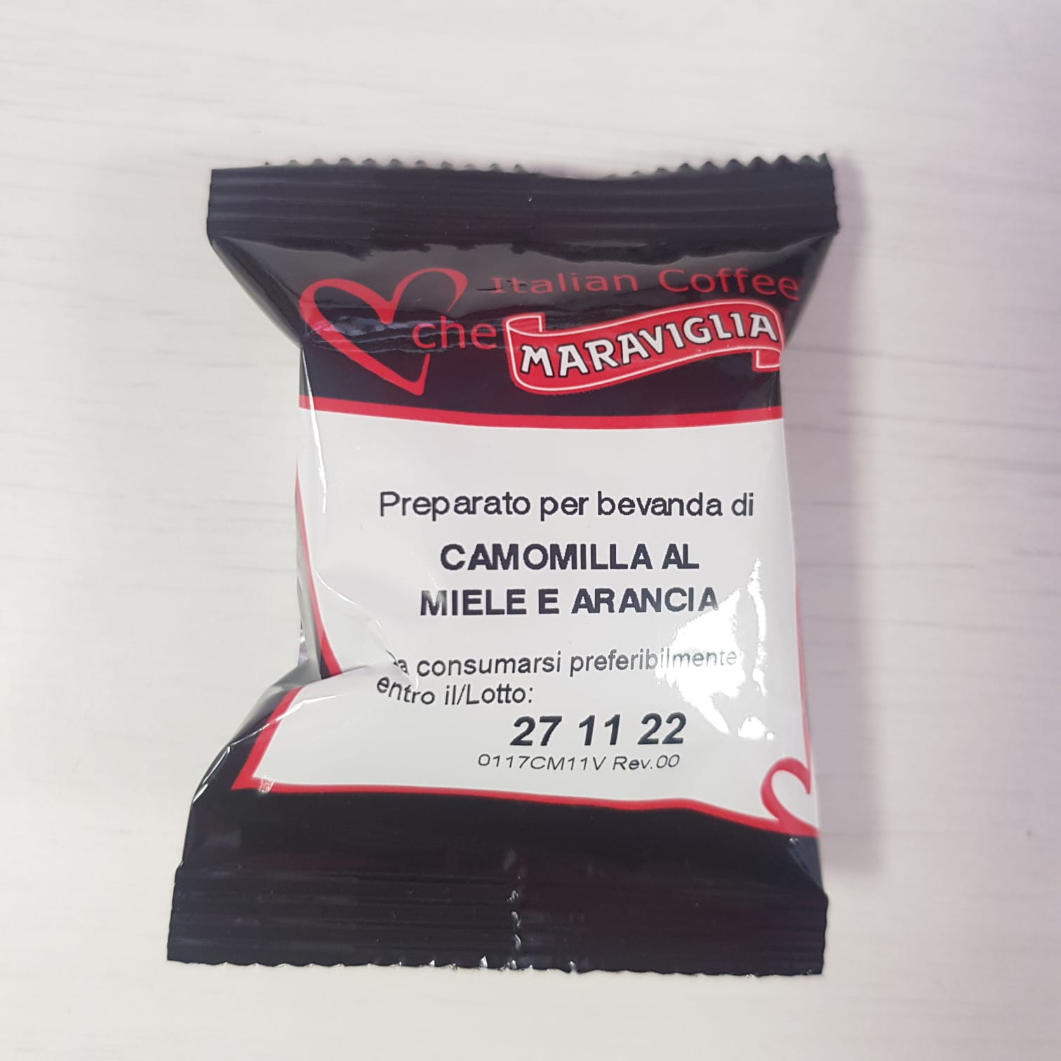 point italian coffee camomilla miele e arancia