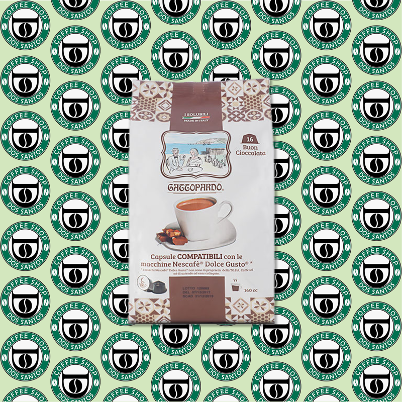 Capsula Dolce Gusto Toda/Gattopardo Cioccolata 16 e 128 Pz