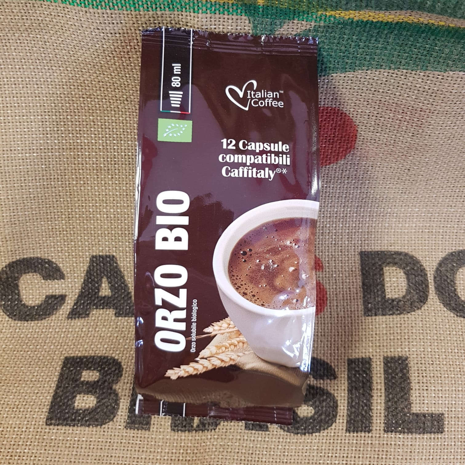 Caffitaly Italian Coffee Orzo Bio 12 Pz