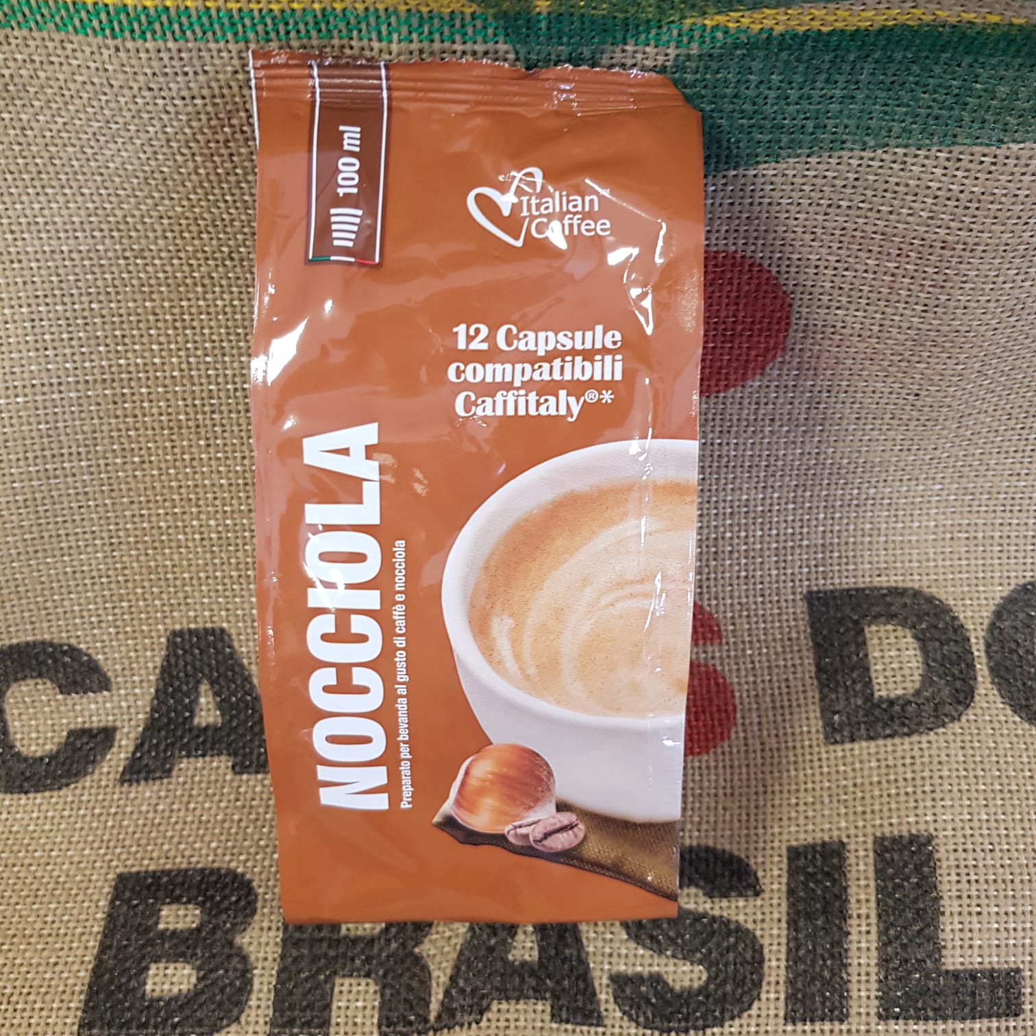 Caffitaly Italian Coffee Nocciola 12 Pz
