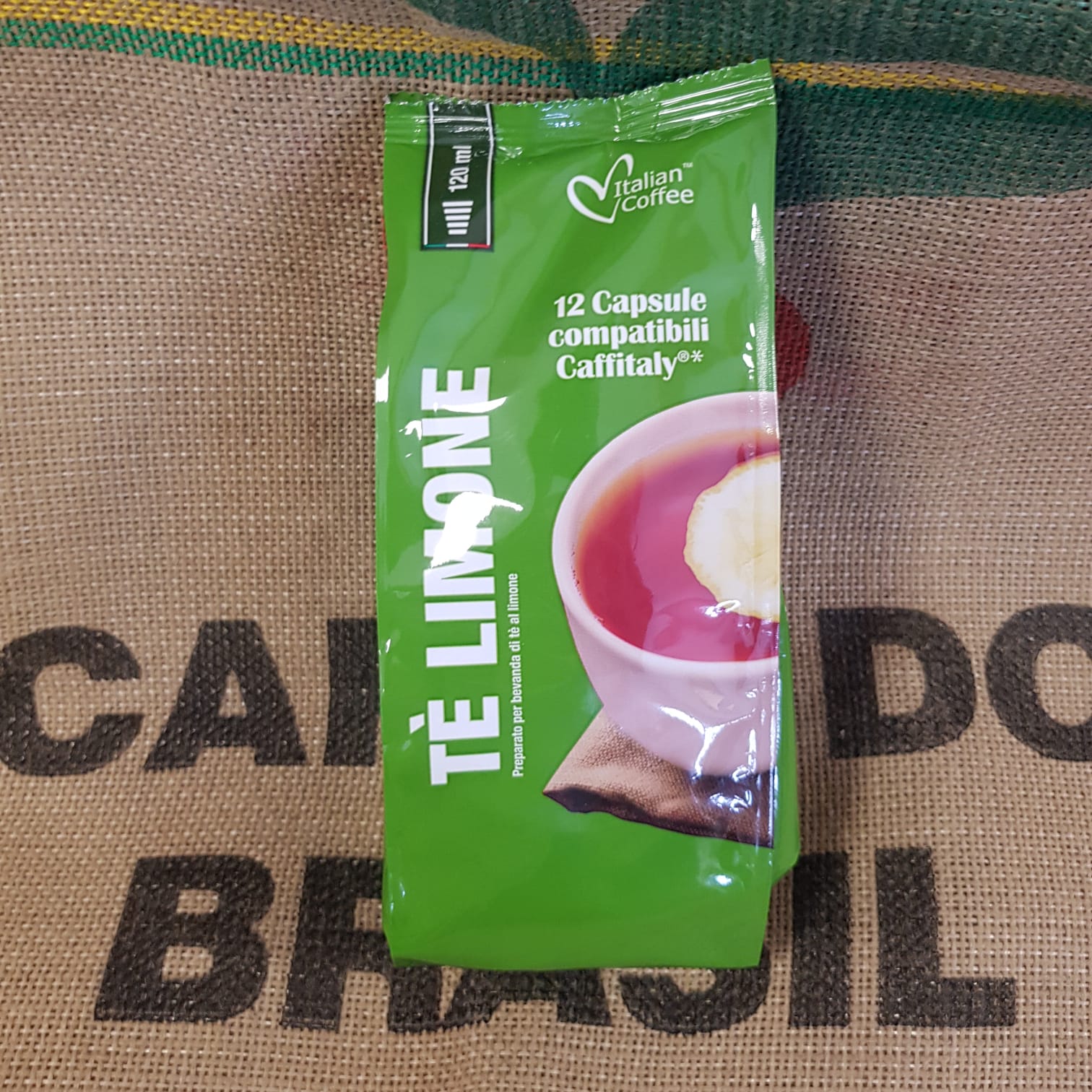 Caffitaly Italian Coffee Tè Limone 12 Pz