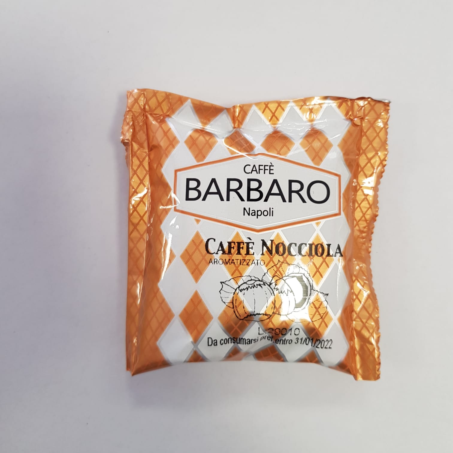 Cialda 44 mm Caffè Barbaro Caffè Nocciola