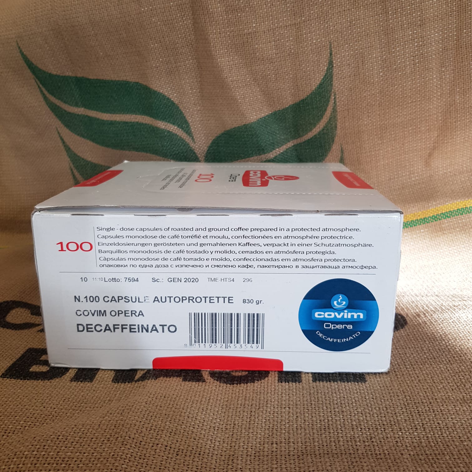 lavazza blu covim gold arabica