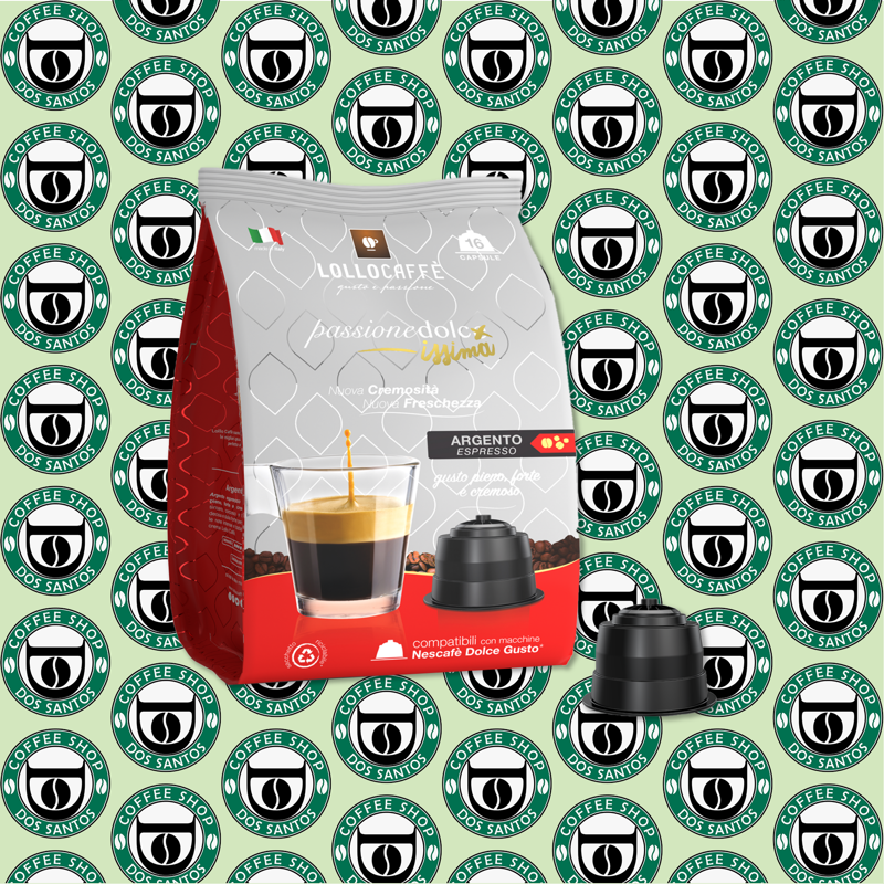 Dolce Gusto Lollo Caffè Argento da 16 a 96 Pz