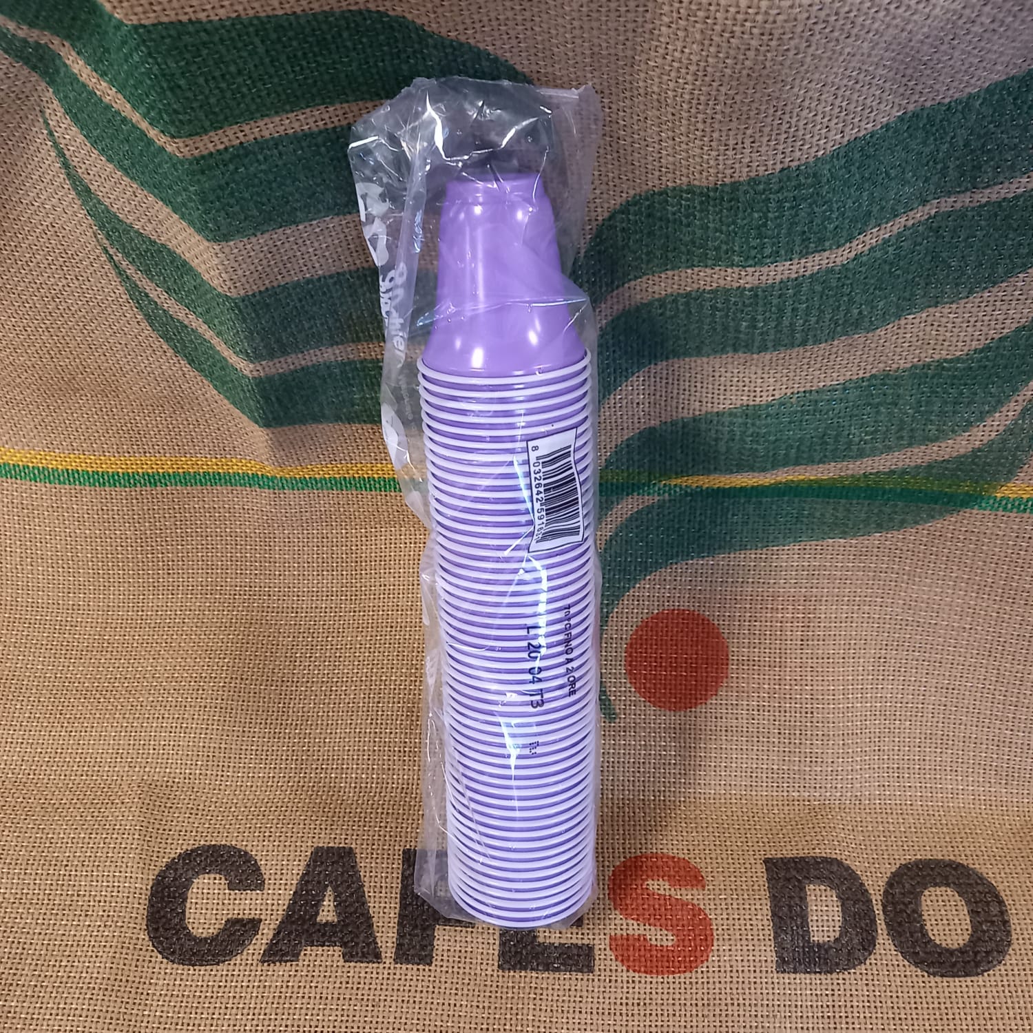 Bicchieri Plastica Viola 50 Pz