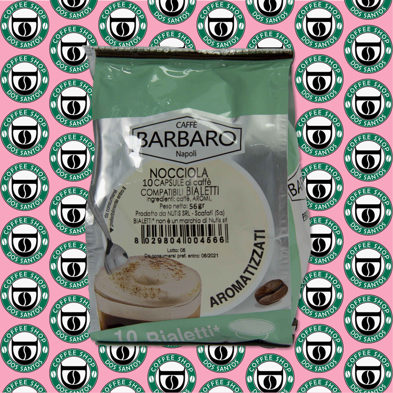 Bialetti Barbaro Caffè alla Nocciola 10 Pz