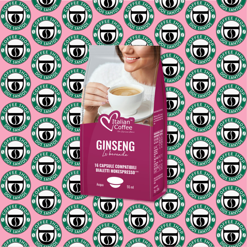 Bialetti Italian Coffee Ginseng 16Pz
