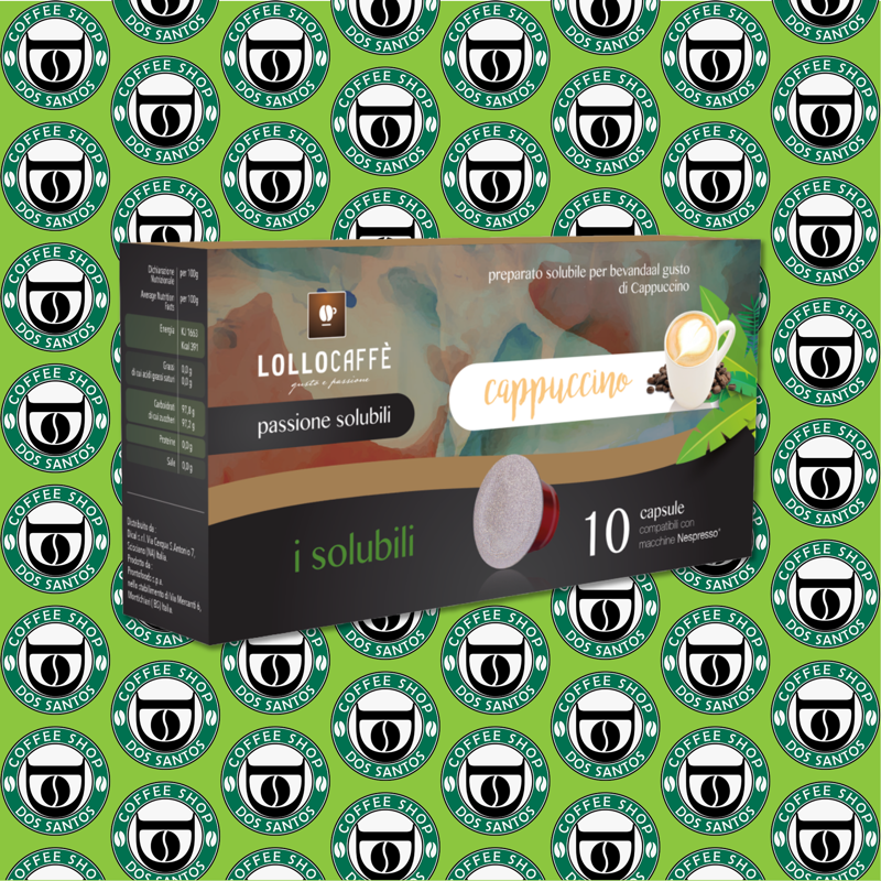 Capsula Nespresso Lollo Caffè Cappuccino da 10 a 60 Pz