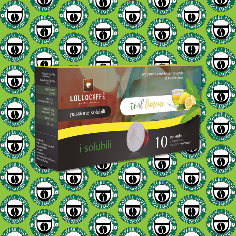 Capsula Nespresso Lollo Caffè Thè al Limone da 10 a 60 Pz