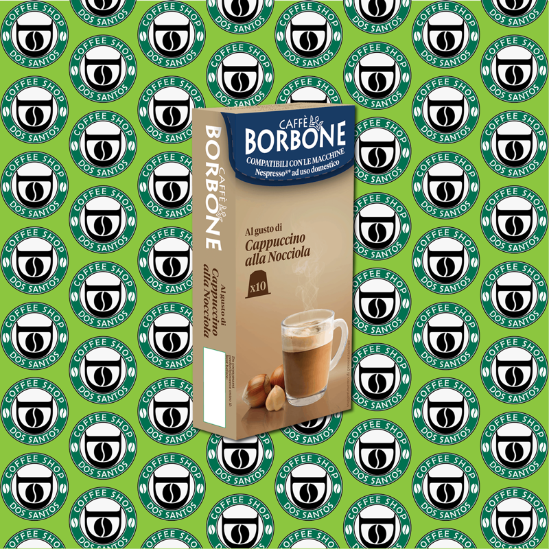Capsula Nespresso Borbone Cappuccino alla Nocciola 10 Pz