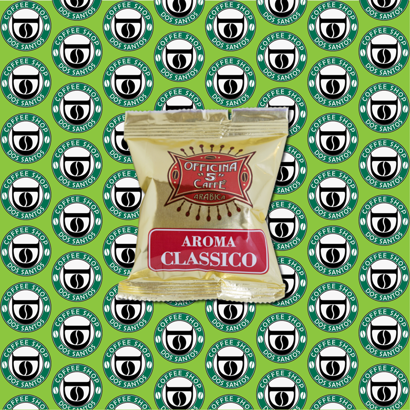 Capsula Nespresso Officina 5 Caffè Aroma Classico 100 Pz