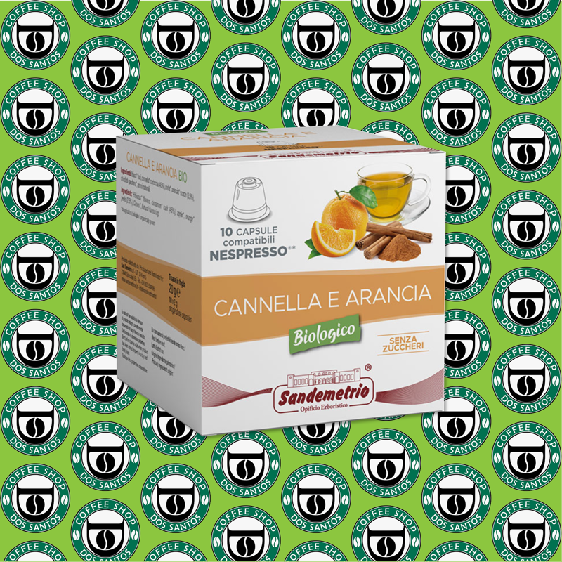 Capsula Nespresso San Demetrio Cannella e Arancia 10 Pz