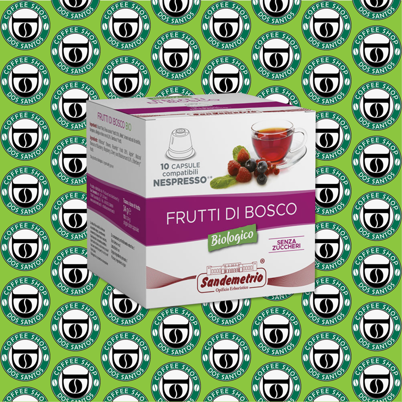 Capsula Nespresso San Demetrio Tisana Frutti di Bosco 10 Pz