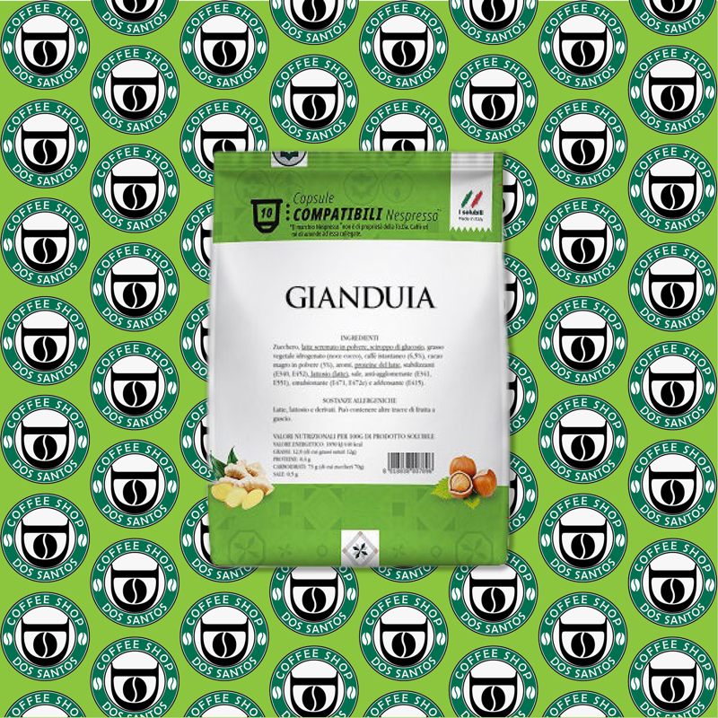 Capsula Nespresso Toda/Gattopardo Gianduia da 10 a 80 Pz