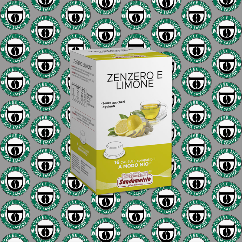 Capsula A Modo Mio San Demetrio Zenzero e Limone 16 Pz