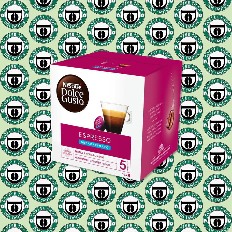 Capsula Dolce Gusto Nescafè Espresso Dek 16 Pz
