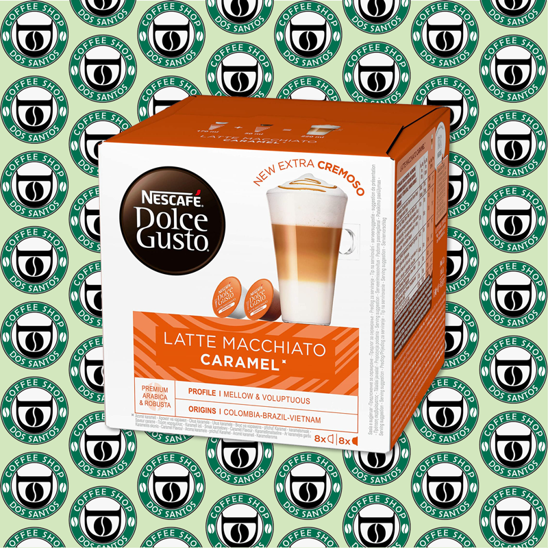 Capsula Dolce Gusto Nescafè Latte Macchiato al Caramello 16 Pz