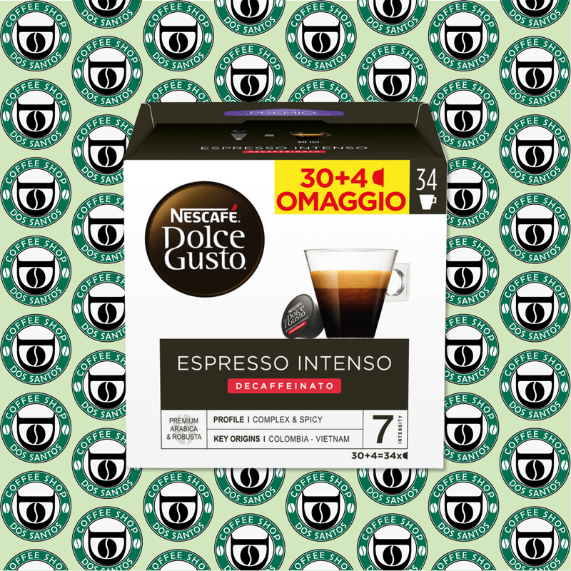 Capsula Dolce Gusto Nescafè Espresso Intenso Dek 30Pz