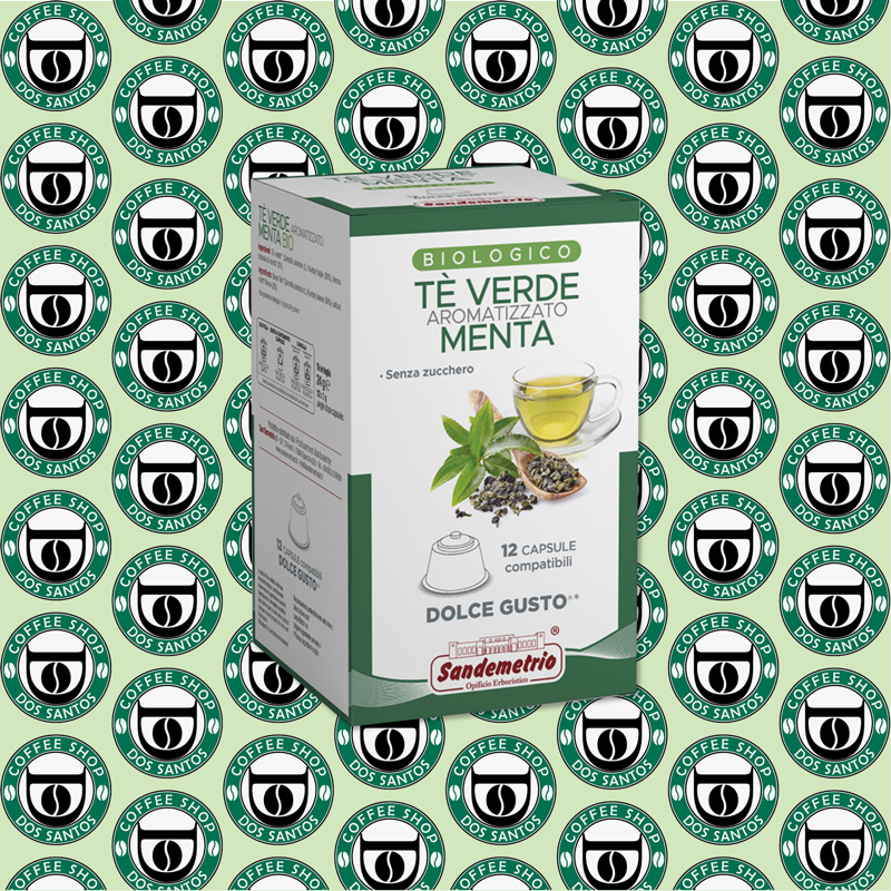 Capsula Dolce Gusto San Demetrio The Verde alla Menta 12 Pz