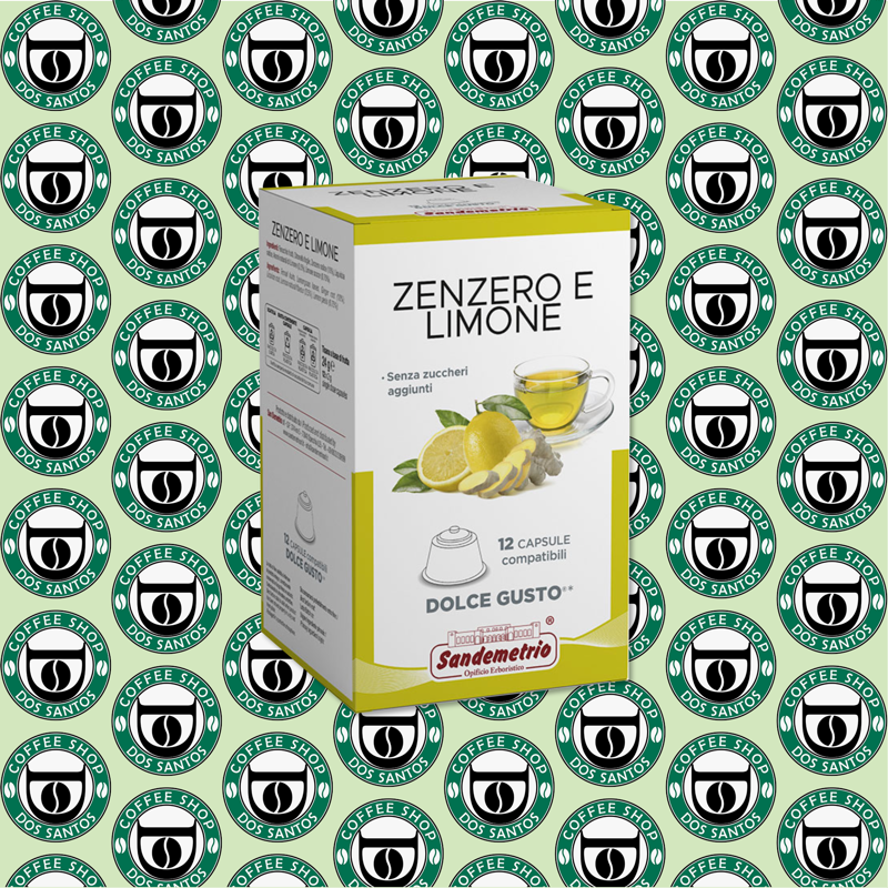 Capsula Dolce Gusto San Demetrio Zenzero e Limone 12 Pz