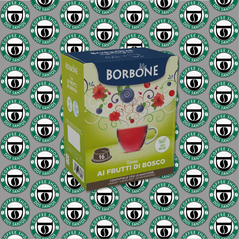 Capsula A Modo Mio Borbone Tisana ai Frutti di Bosco da 16 a 96 Pz