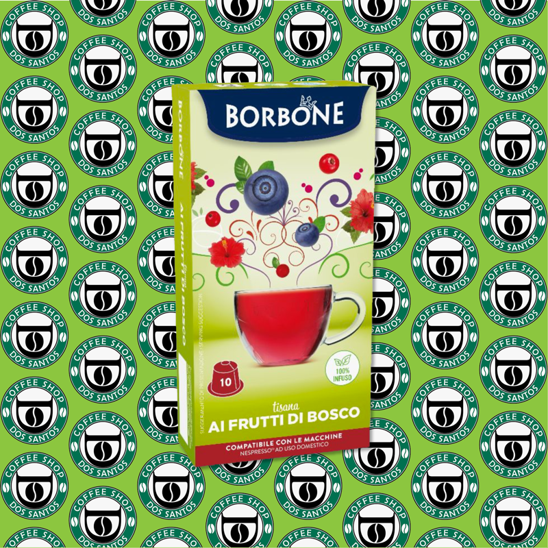 Capsula Nespresso Borbone Tisana ai Frutti di Bosco da 10 a 60 Pz