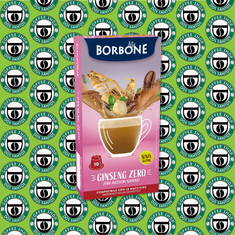 Capsula Nespresso Borbone Ginseng Zero 10 e 60 Pz