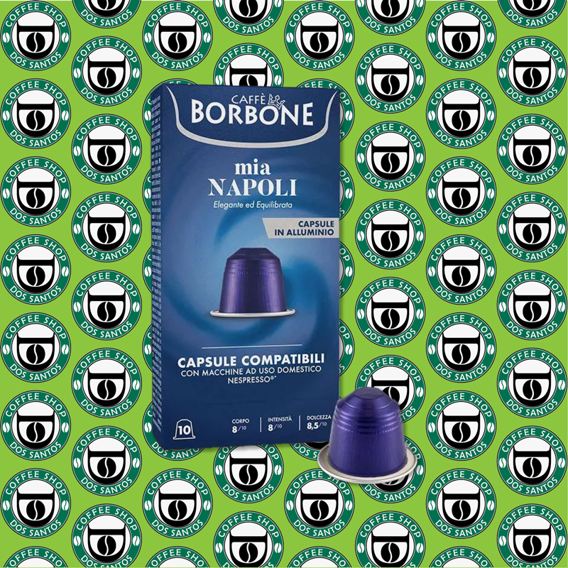 Capsula Nespresso Borbone Mia Napoli da 10 a 100 Pz