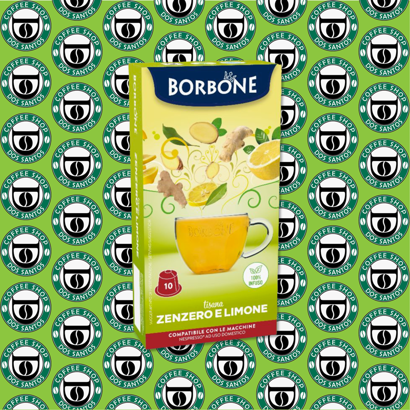 Capsula Nespresso Borbone Tisana Zenzero e Limone da 10 a 60 Pz