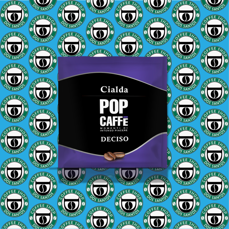 Cialda 44 mm Pop Caffè Deciso da 150 a 450 Pz