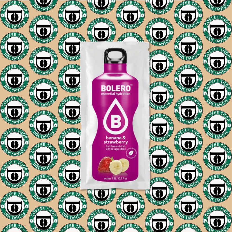 Bolero Drink Banana & Strawberry (Banana e Fragola) 9g da 1 a 12 Pz