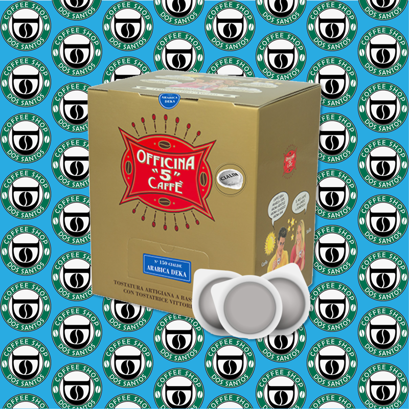 Cialda 44 mm Officina 5 Caffè Deka Arabica da 100Pz