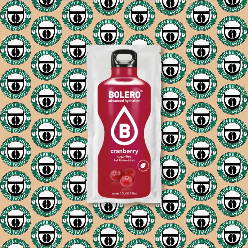 Bolero Drink Cranberry (Mirtillo Rosso) 9g da 1 a 12 Pz