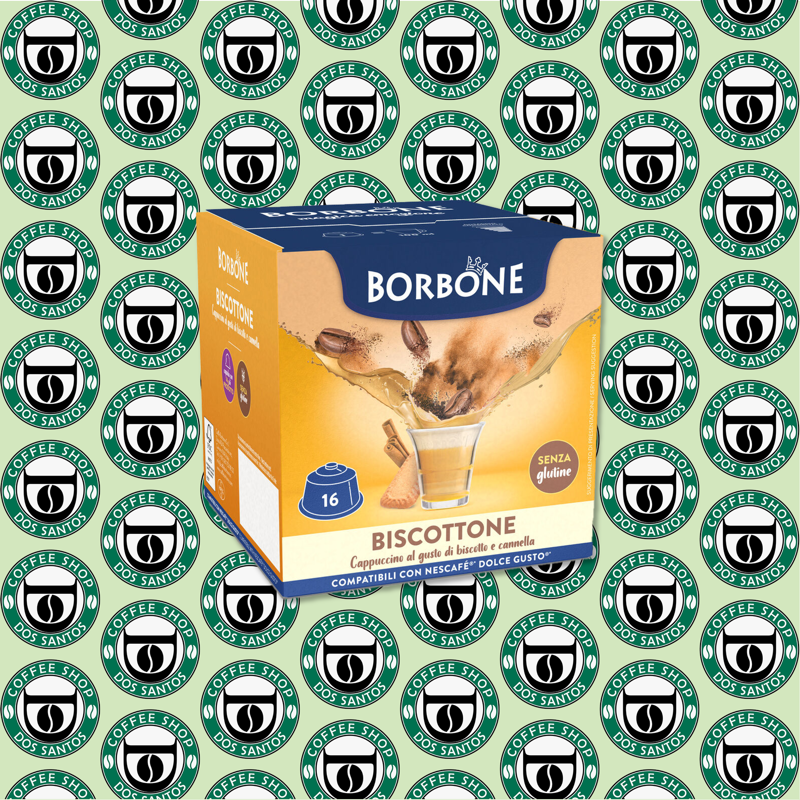 Capsula Dolce Gusto Borbone Biscottone da 16 a 64 Pz