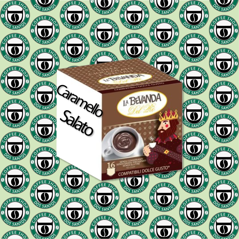 Capsula Dolce Gusto La Bevanda del Re Caramello Salato 16 Pz