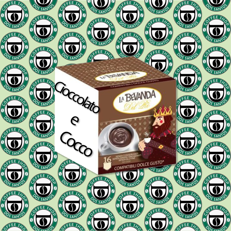 Capsula Dolce Gusto La Bevanda del Re Cioccolato e Cocco 16 Pz