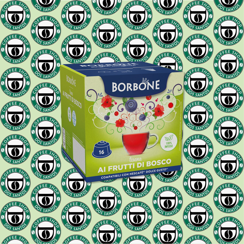 Capsula Dolce Gusto Borbone Tisana ai Frutti di Bosco da 16 a 64 Pz