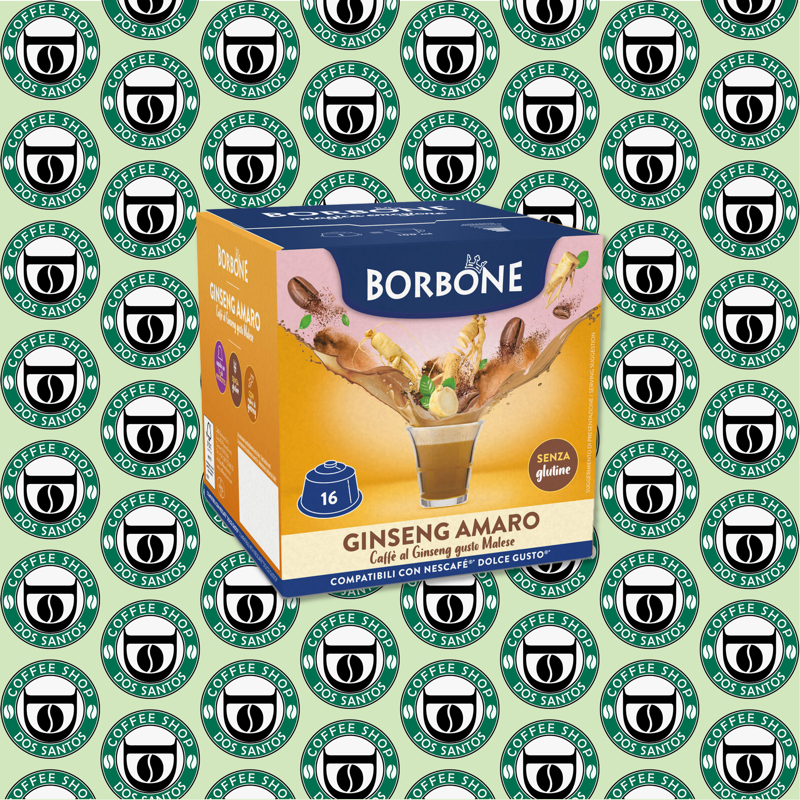 Capsula Dolce Gusto Borbone Ginseng Amaro da 16 a 64 Pz