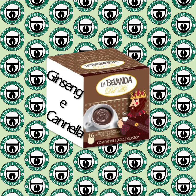 Capsula Dolce Gusto La Bevanda del Re Ginseng e Cannella 16 Pz