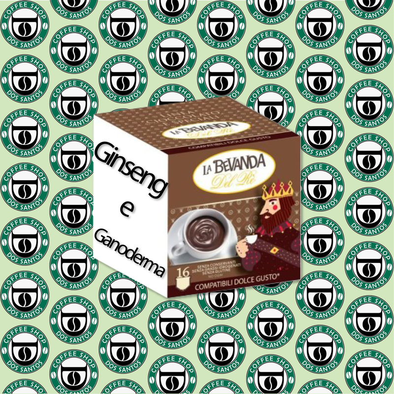 Capsula Dolce Gusto La Bevanda del Re Ginseng e Ganoderma 16 Pz
