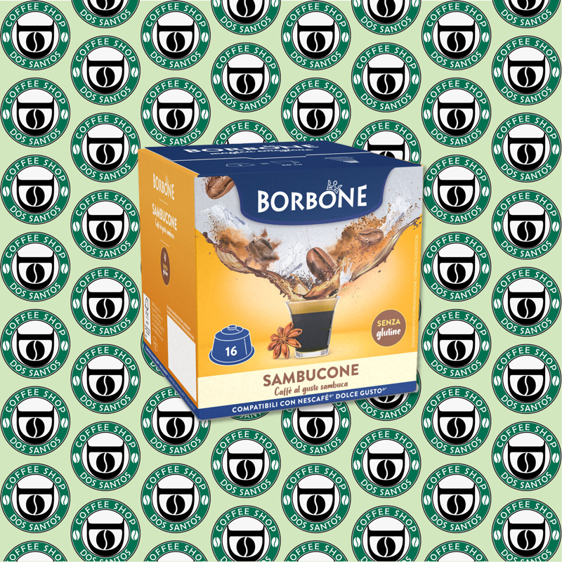 Capsula Dolce Gusto Borbone Caffè alla Sambuca da 16 a 64 Pz